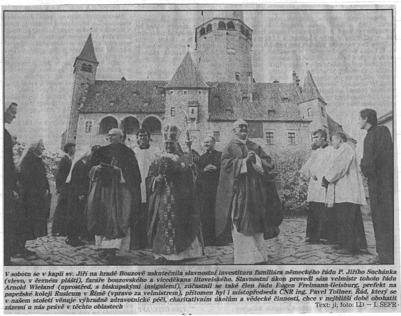 Lidovecka kronika P.Jiri Suchanek investitura s